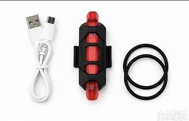 konvertor brzine: USB punjiva LED lampa za bicikl – snažna signalizacija za veću — 6