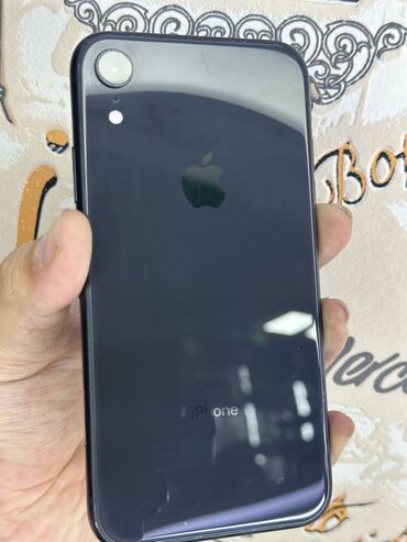 iphone 10 xr: IPhone Xr, Б/у, 128 ГБ, Jet Black, Кабель, 91 %