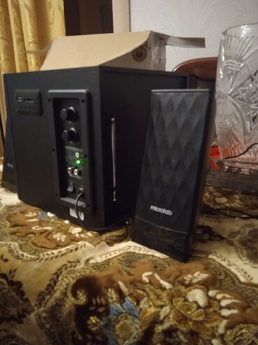 Dinamiklər və kolonkalar: Microlab Kolonka, Növ - Kompüter üçün, rəng - Qara — 6