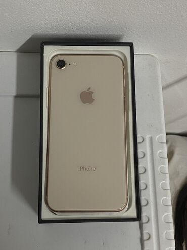 Apple iPhone: IPhone 8, Б/у, 64 ГБ, Rose Gold, Чехол, 100 %