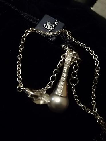 Ogrlice: Swarovski kristali i swarovski Uzgajani biser NOVO 2000 P R E L E P — 2