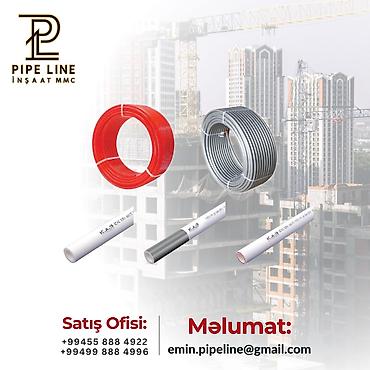 Digər tikinti materialları: "Pipe Line İnşaat" şirkəti olaraq infrastruktur layihələriniz üçün -da lalafo.az — 17 Digər tikinti materialları: "Pipe Line İnşaat" şirkəti olaraq infrastruktur layihələriniz üçün — 17