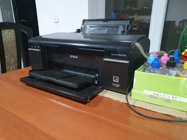 Принтеры: Epson P50 продаю цветной струйный принтер 6 цветный, с донором