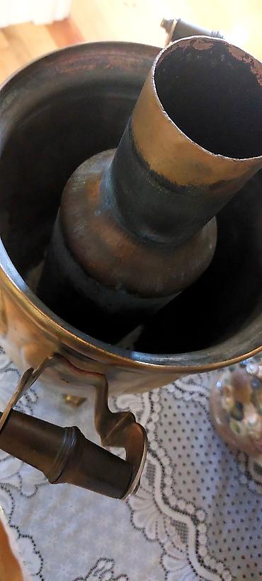 ev temizdiyi: İşlənmiş Od Samovar, 5 l, Ödənişli çatdırılma, Ünvandan götürmə — 2