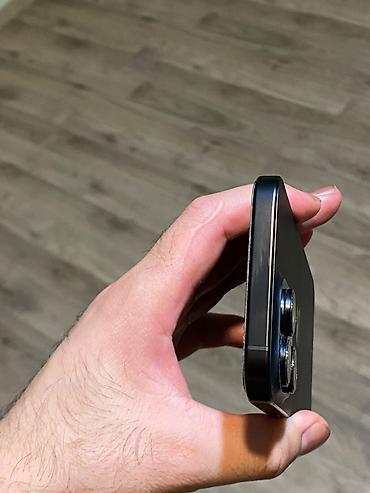 dubay iphon: IPhone 16 Pro Max, 256 GB, Black Titanium, Simsiz şarj, Face ID, Sənədlərlə — 6