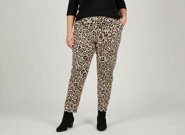Women's Pants: V by Very, Material trousers for women, size 2XL