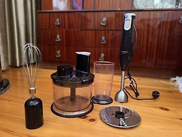 ət çəkənlər: Panasonic MX-SS40 (qara) – çoxfunksiyalı əl blender dəsti Komplekt: - — 2