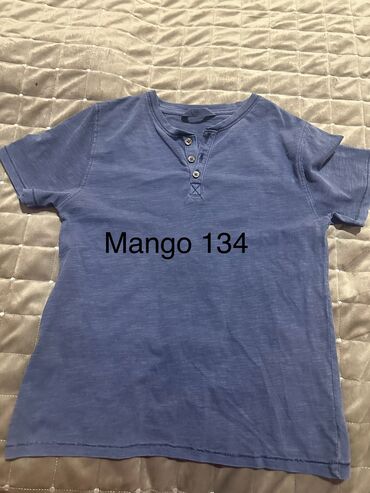 детские футболки в горошек: Na malcika 134 Mango 7 azn v xorowem sostoyanii
