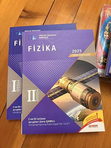 Школьные учебники: Məhsul: “Fizika 2025 – Test Toplusu” (DİM), Abituriyent nəşri - Hissə — 2