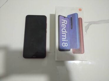 Xiaomi, Redmi 8, Б/у, 32 ГБ, цвет - Красный, eSIM