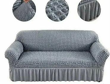 Prekrivači za nameštaj: Set rastegljivih navlaka sa karnerima – trosed, dvosed i fotelja — 5