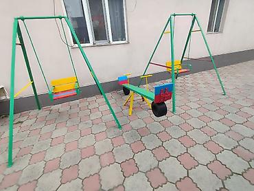 Детские качели: Детские качели, Балансир Для улицы, Металл, Новый — 3
