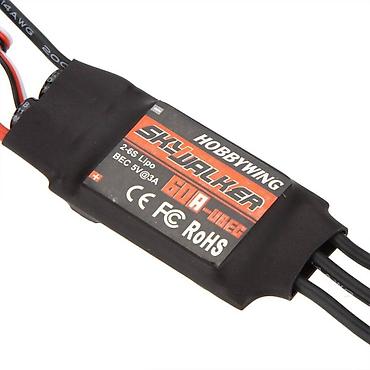 Ворота и комплектующие: Hobbywing SkyWalker 60A UBEC ESC – Fırçasız motor sürücü dövrəsi - — 1