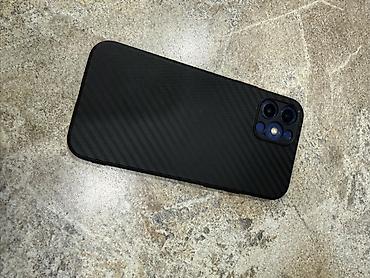 Уюлдук телефондор жана аксессуарлар: IPhone 12, Колдонулган, 64 ГБ, Көк, Коргоочу айнек, Каптама, 75 % — 2