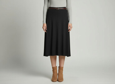 spódnice basic czarne: Women`s skirt, size M