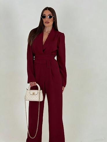 Kombinezoni: ❤️❤️Ženski elegantni kombinezon sa pojasom — 3