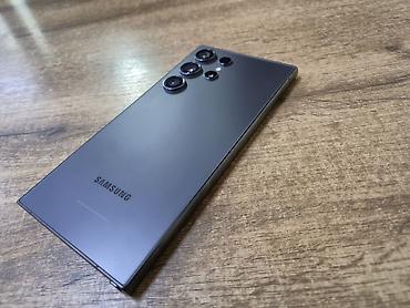 Samsung Galaxy S24 Ultra, Б/у, 256 ГБ, цвет - Серый, 1 SIM, eSIM