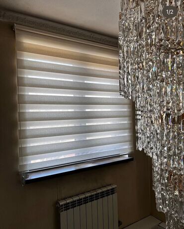 Жалюзи и рольшторы: Ролл шторы от 3000 сом и выше есть рассрочка через М банк — 6