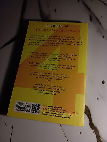 48 законов власти купить в баку: Məhsul: Kitab – “Hakimiyyətin 48 Qanunu” (Robert Qrin) Nəşriyyat — 2