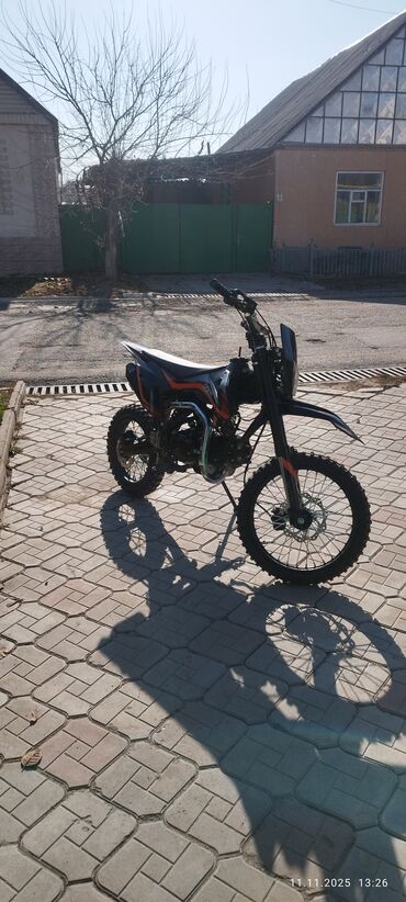 Мотоциклы: Питбайк 125 куб. см, Бензин, Б/у — 4