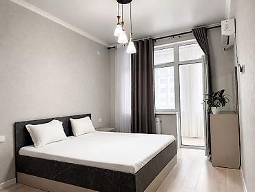 hostel osh: Студия, Нижний Джал (Джал-23), Душевая кабина, Постельное белье, Кондиционер — 1