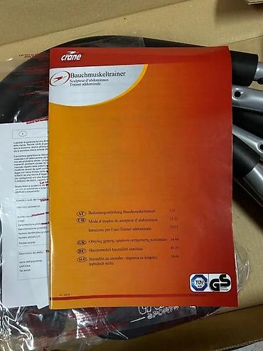 Ostale sprave za vežbanje: Crane Bauchmuskeltrainer – sprava za vežbanje trbušnih mišića - — 14