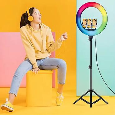 ring: PLOKAMA Soft Ring Light RGB LED – LIVE-R45 Pro (17.5 in / 450 mm) - — 5
