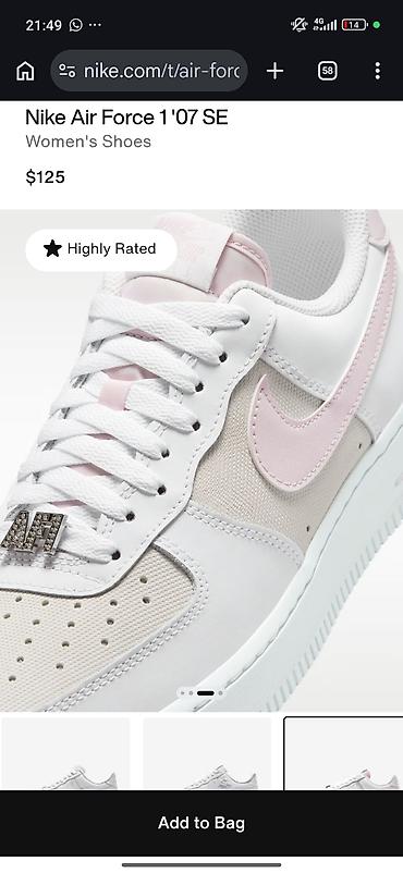 tech flees: Кроссовки, 36.5, Nike, Новый, цвет - Белый — 3