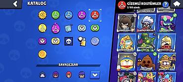 zeng ucun gitara: Brawl Stars hesabı – inkişaf etmiş profil və zəngin kolleksiya - Kupa — 6