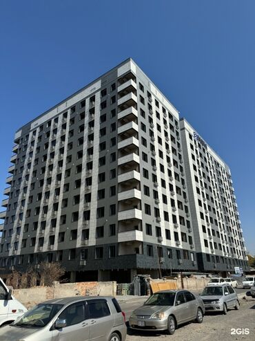 квартира бишеке: 2 комнаты, 76 м², Элитка, 11 этаж, ПСО (под самоотделку)