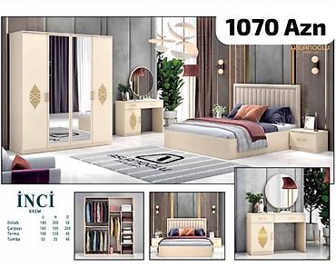 Yataq otağı dəstləri: İkinəfərlik çarpayı, Dolab, Termo, Tumba, Yeni — 62