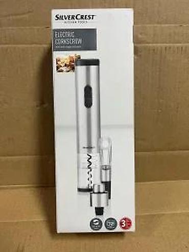 Ostala kuhinjska oprema: SilverCrest Electric Corkscrew – set za otvaranje i posluživanje vina — 12