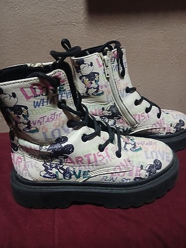 nike air force duboke: Dečje čizme sa Disney motivom – šareni print sa Mikijem i natpisima — 3