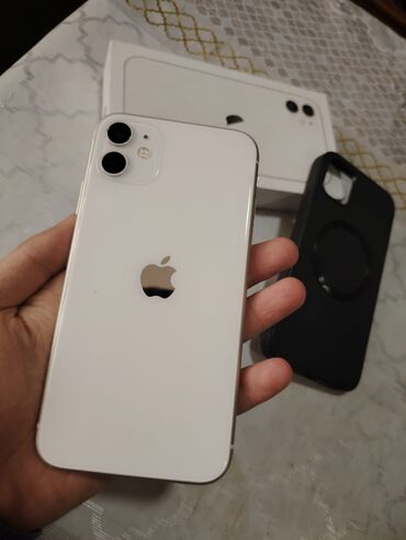 Apple iPhone: IPhone 11, 64 GB, Simsiz şarj, Face ID