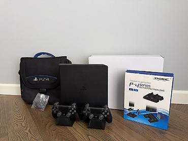 ps4 aliram: Satılır PlayStation 4 Slim 1TB. Konsol tam işlək vəziyyətdədir, heç — 1