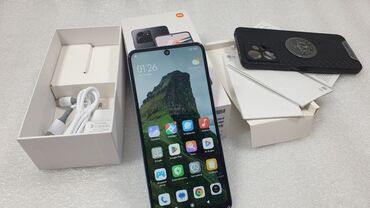 редим 8а: Xiaomi, Redmi Note 12, Б/у, 128 ГБ, цвет - Голубой, 2 SIM