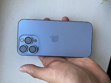 socket 1155: IPhone 13 Pro, Б/у, 128 ГБ, Синий, Защитное стекло, Чехол, 97 % — 1