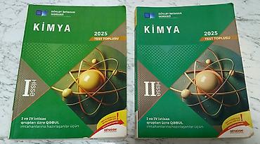 Школьные учебники: Məhsul: “Kimya 2025 – Test Toplusu” (DİM), 2 hissəlik dəst Təsvir: - — 1