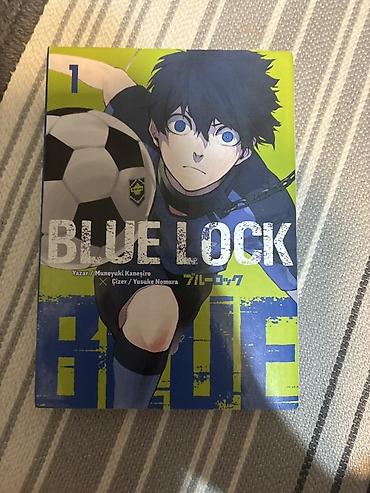 Kitablar və jurnallar: Blue Lock manqa cildləri kolleksiyası. Şəkillərdə məşhur futbol — 3