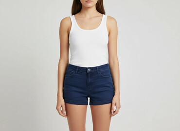 krótkie spodenki damskie bojówki: H&M, Shorts for women, size M