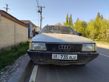 ауди 100 битый: Универсал Audi, модель 100, серебристого цвета. Автомобиль оснащен