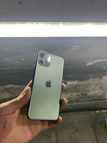 apple adaptor: IPhone 11 Pro, 64 GB, Matte Midnight Green, Face ID — 3