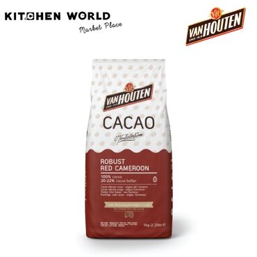 Кондитерские изделия, сладости: Какао-порошок 100% алкализованный Красный Камерун Robust Red Cameroon