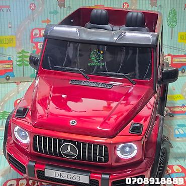 linki at: Uşaq üçün Elektrik Avtomobili – Mercedes Benz G63 AMG ✨ Ən böyüüük və — 6