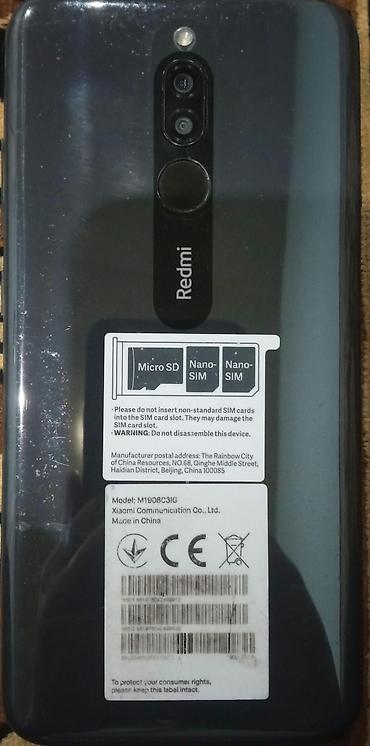 redmi note 16: Redmi 8, 32 GB, rəng - Göy, Barmaq izi — 2
