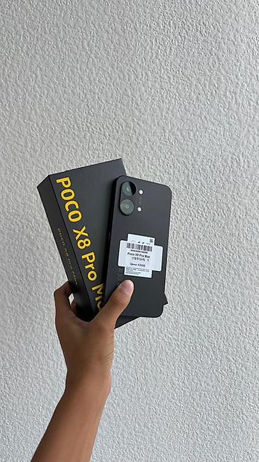 apple wat: Poco X8 Pro Max, Б/у, 512 ГБ, цвет - Черный, В рассрочку, 2 SIM — 1