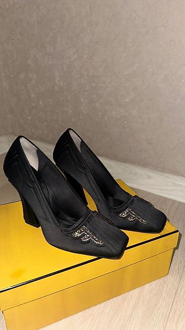 35000: Туфли, 37.5, Fendi, Новый, цвет - Черный, Самовывоз — 4
