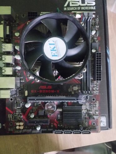 пк игра: Энелик плата, Колдонулган, Asus, LGA1151, Micro-ATX, ПК үчүн