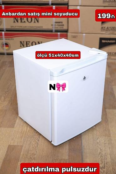 ucuz mini soyuducular: Mini soyuducu – anbardan satış. Ölçü: 51 x 40 x 40 sm. Kompakt dizayn — 1