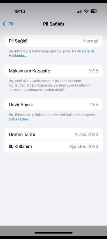 Mobil telefonlar: IPhone 15 Pro, 256 GB, Natural Titanium, Zəmanət